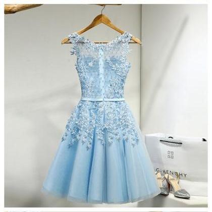 Blue Homecoming Dress, Lovely Homec..