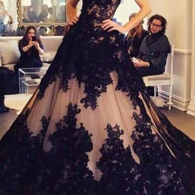 Modest Quinceanera Dress,Lace Prom Dress,A Line Prom Dress,Fashion Prom Dress,Sexy Party Dress, New Style Evening Dress