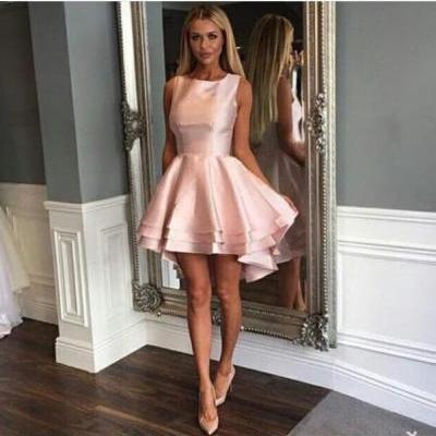 Charming Prom Dress,Pink Prom Dress,Mini Prom Dress,Fashion Homecoming Dress,Sexy Party Dress, New Style Evening Dress