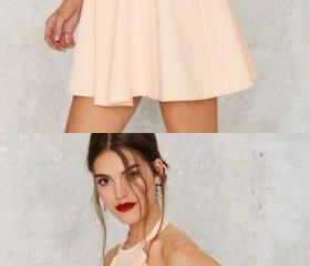 1212063 Khaki Sleeveless Dress
