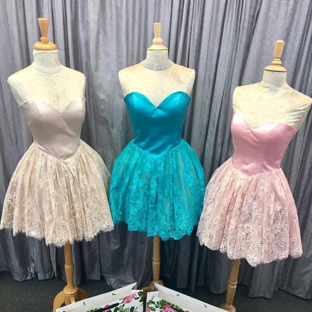 Sweetheart Prom Dress,Lace Homecoming Dress,Fashion Homecoming Dress,Sexy Party Dress,Custom Made Evening Dress