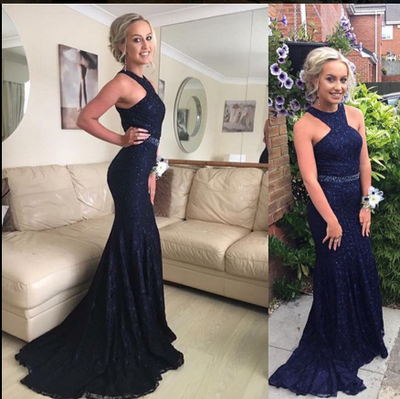 Simple Sheath Prom Dresses