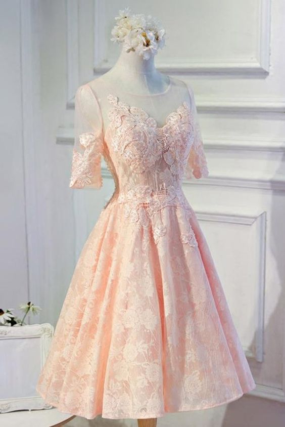 Openback Dress, Tulle Kneelength Aline Dress