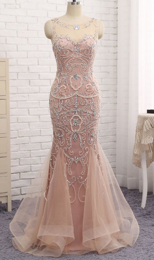 Charming Long Prom Dresses, Beautiful Evening Dresses by RosyProm