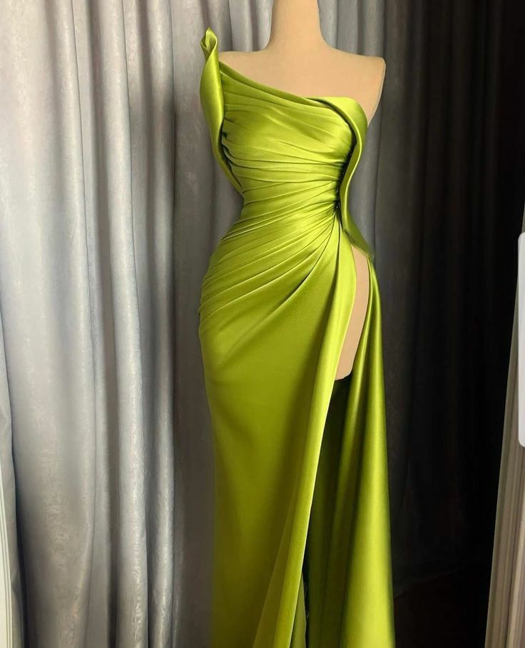 Evening Dress Lemon Green Prom Dresses Evening Gowns on Luulla