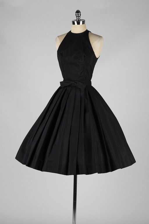 black a dress