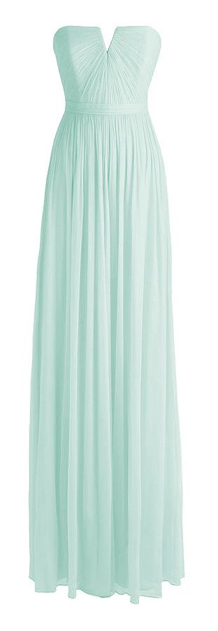 full pleated gown