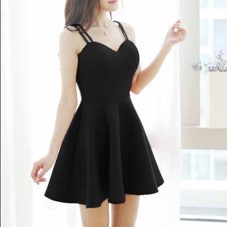 Black Prom Dress,Spaghetti Prom Dress,Mini Prom Dress,Fashion Homecoming Dress,Sexy Party Dress, New Style Evening Dress