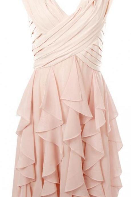 Blush Pink Homecoming Dress,Homecoming Dresses,Homecoming Gowns,Prom Gown,Blush Pink Sweet 16 Dress