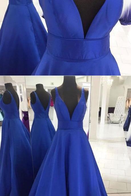blue prom dress, evening dress, formal dress