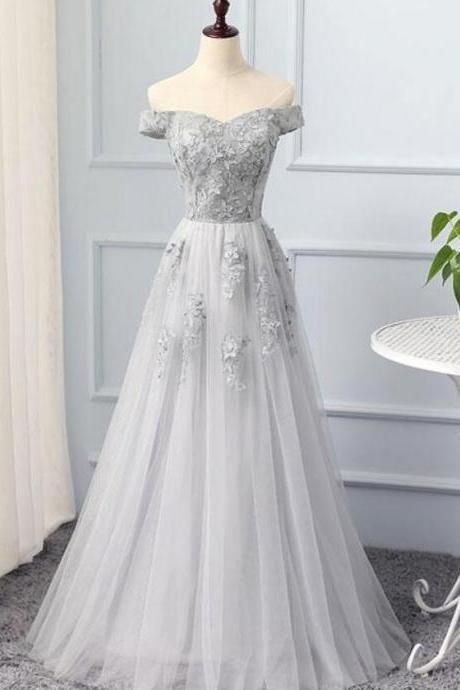 Prom dresses | Tulle, strapless, off shoulder prom dress | Luulla