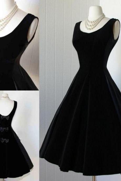 Black Prom Dress,Backless Prom Dress,A Line Homecoming Dress,Graduation Dresses