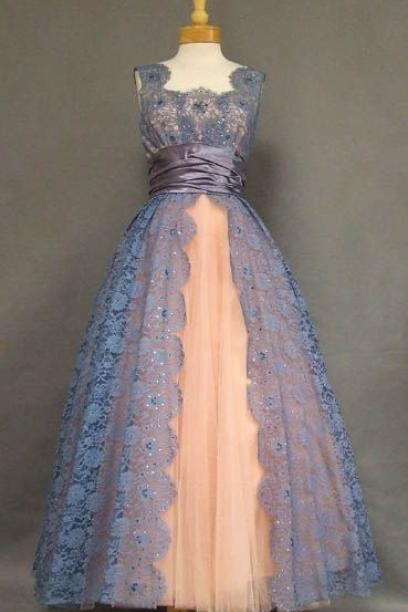 Lace Prom Dress,Sleeveless Prom Dress,A Line Prom Dress,Bridesmaid Prom Dress, Fashion Prom Dress,Cheap Party Dress, 2017 Evening Dress