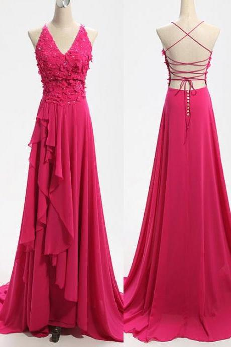 Charming Prom Dress,Backless Prom Dress,Beaded Prom Dress,Fashion Prom Dress,Sexy Party Dress, New Style Evening Dress
