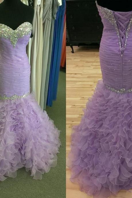 Mermaid Prom Dress,Sweetheart Prom Dress,Beaded Prom Dress,Fashion Prom Dress,Sexy Party Dress, New Style Evening Dress