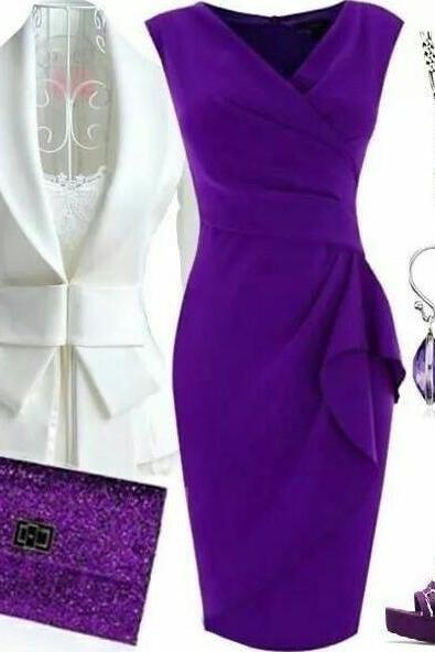 Grape Prom Dress,Pencil Prom Dress,Fashion Homecoming Dress,Sexy Party Dress,Custom Made Evening Dress
