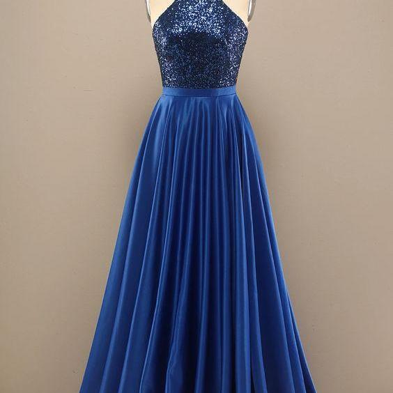 blue feather gown