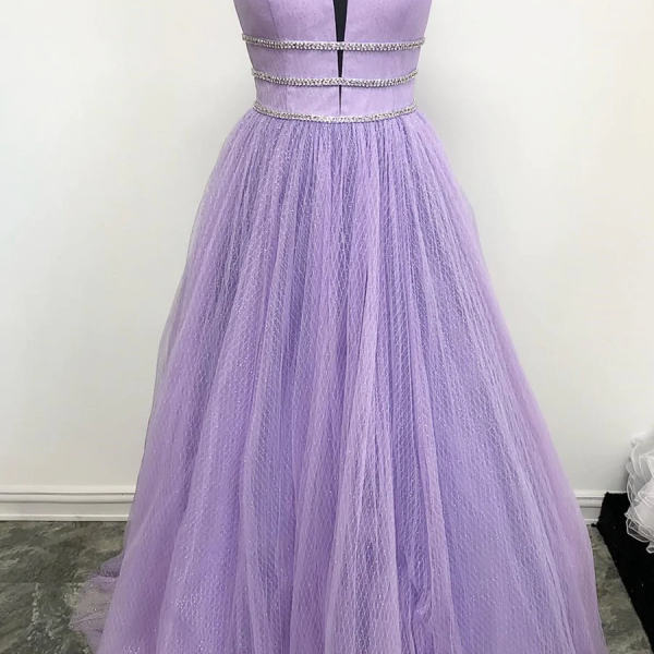 Mermaid Spaghetti Srtaps V Neck Appliques Satin Prom Dresses  LBQ3140 main image 1
