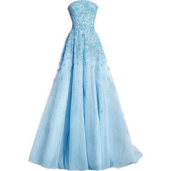 Modest Quinceanera Dress,Blue Ball Gown,Fashion Prom Dress,Sexy Party ...