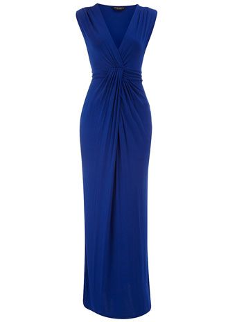 Royal Blue Prom Dress,Pleated Prom Dress,Maxi Prom Dress,Fashion Prom ...