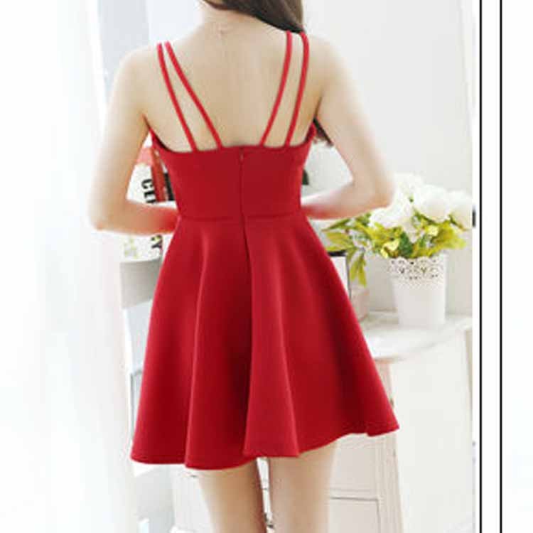 Red Prom Dress,Spaghetti Prom Dress,Mini Prom Dress,Fashion